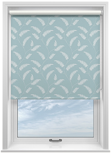 Innocence (Blackout), Bermudan Blue - Twist&Fit Roller Blind
